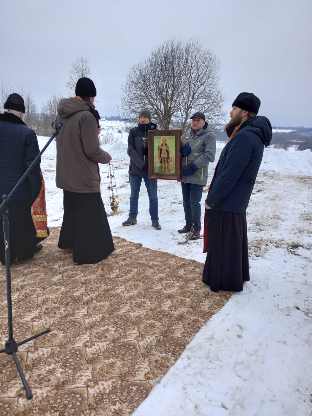 Литургия и молебен в день памяти благоверного кн. Георгия 17 февраля 2022 г.