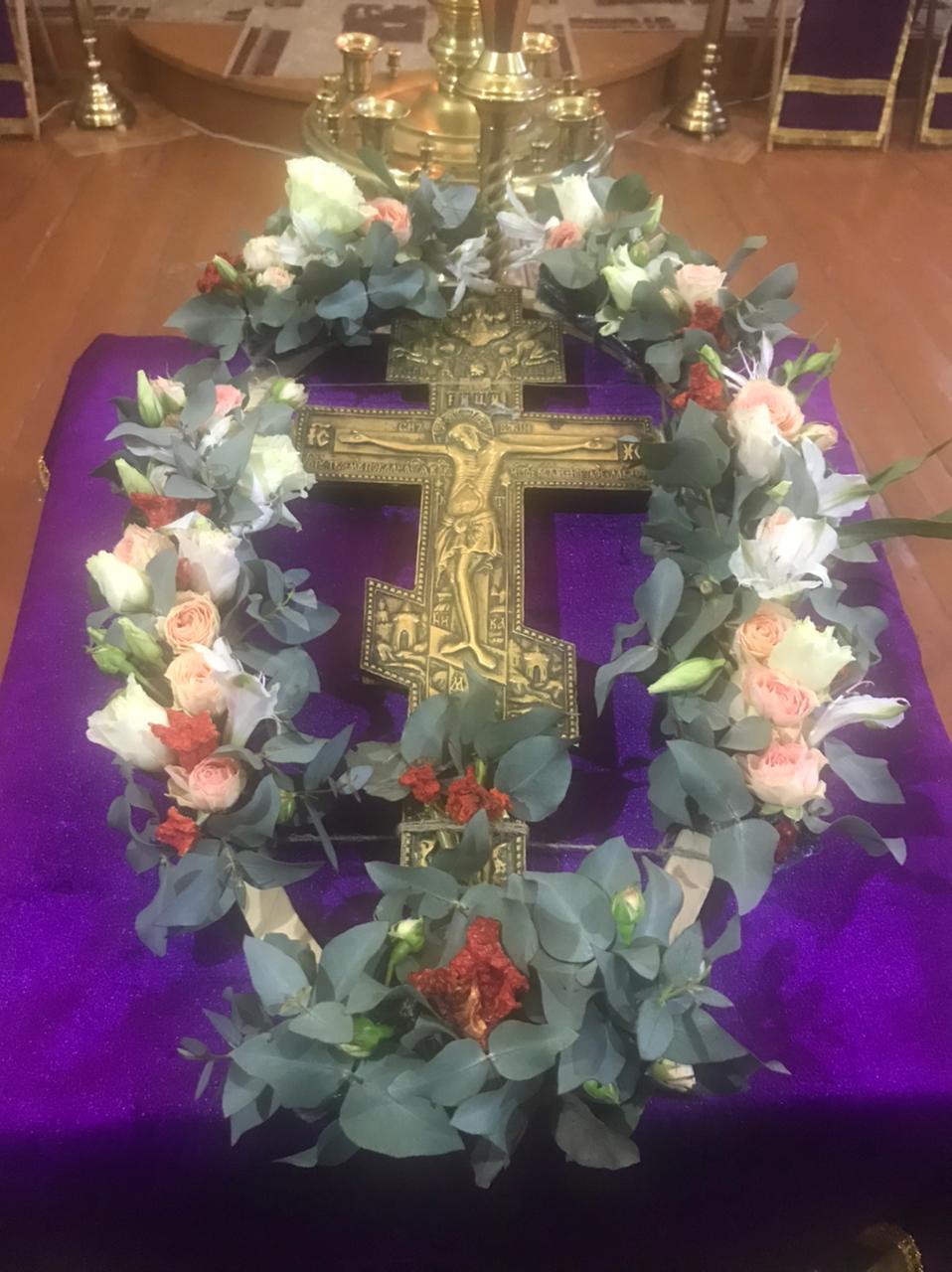 вынос Животворящего Креста 26 марта 2022