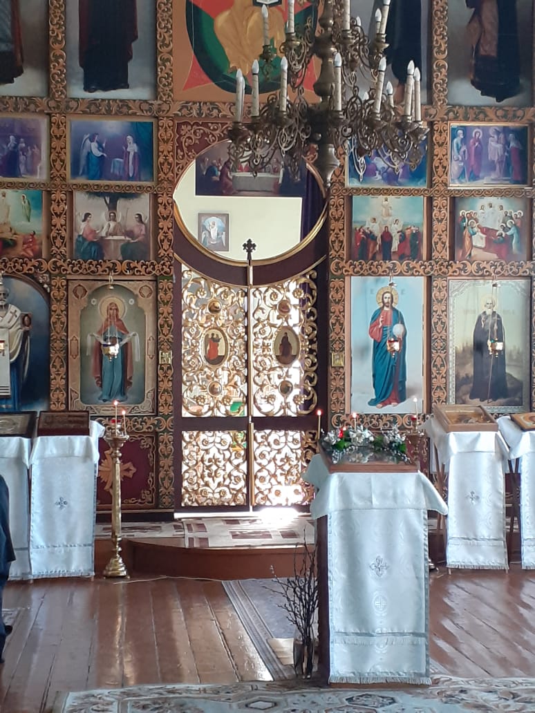 Литургия в праздник Входа Господня в Иерусалим 17 апреля 2022