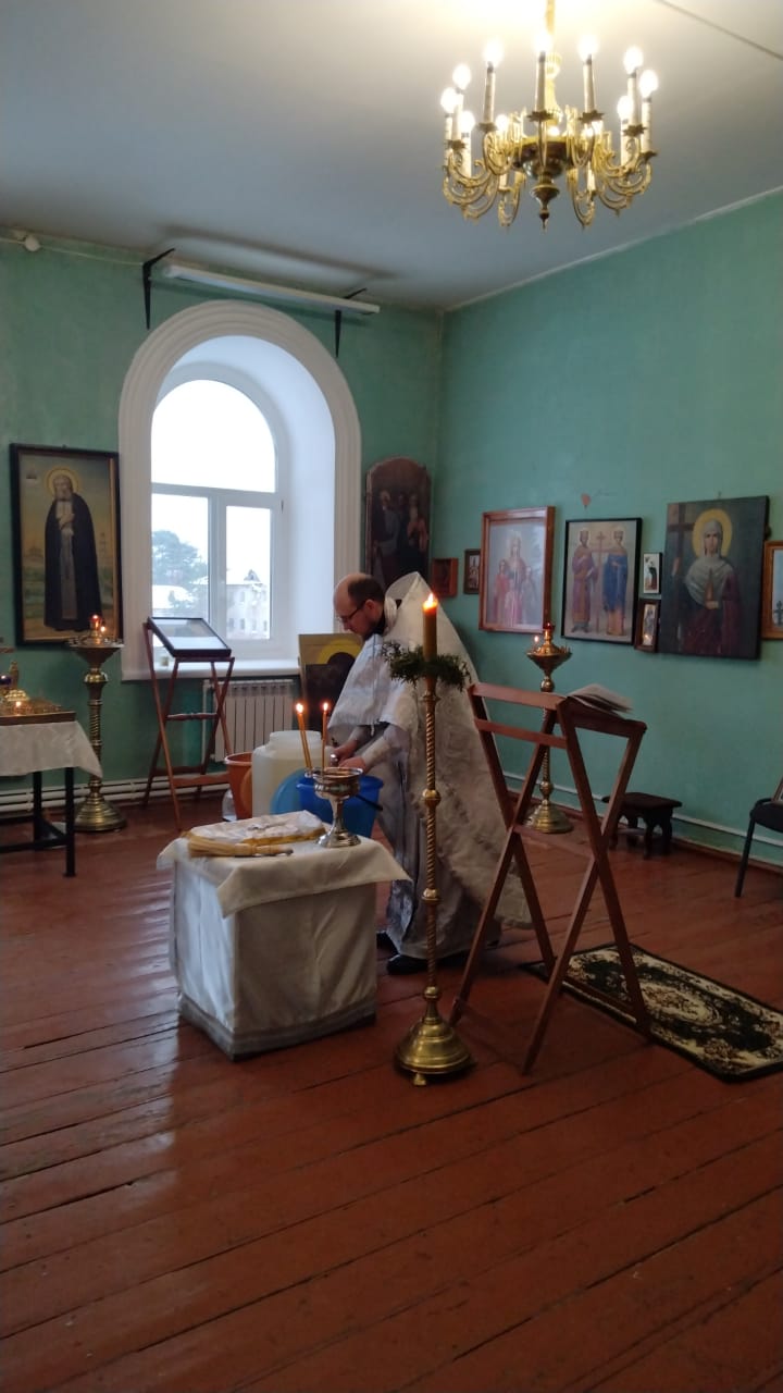 Великое освящение воды 18 января 2023