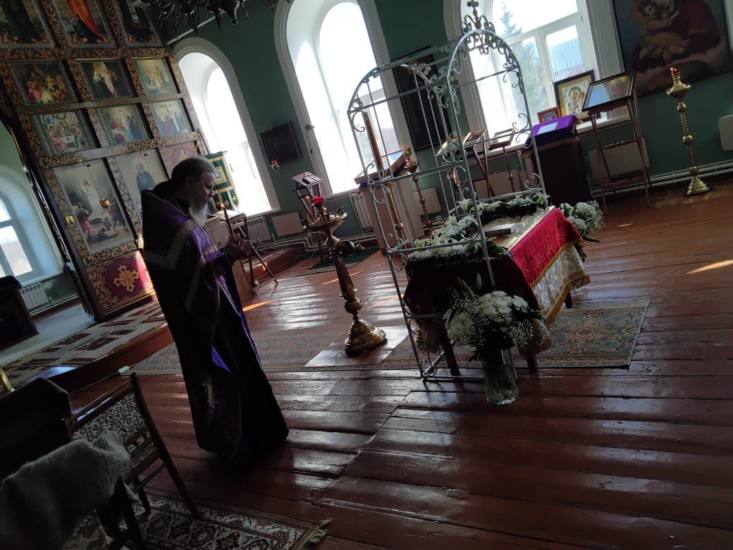 Утреня с чином погребения 14 апреля 2023