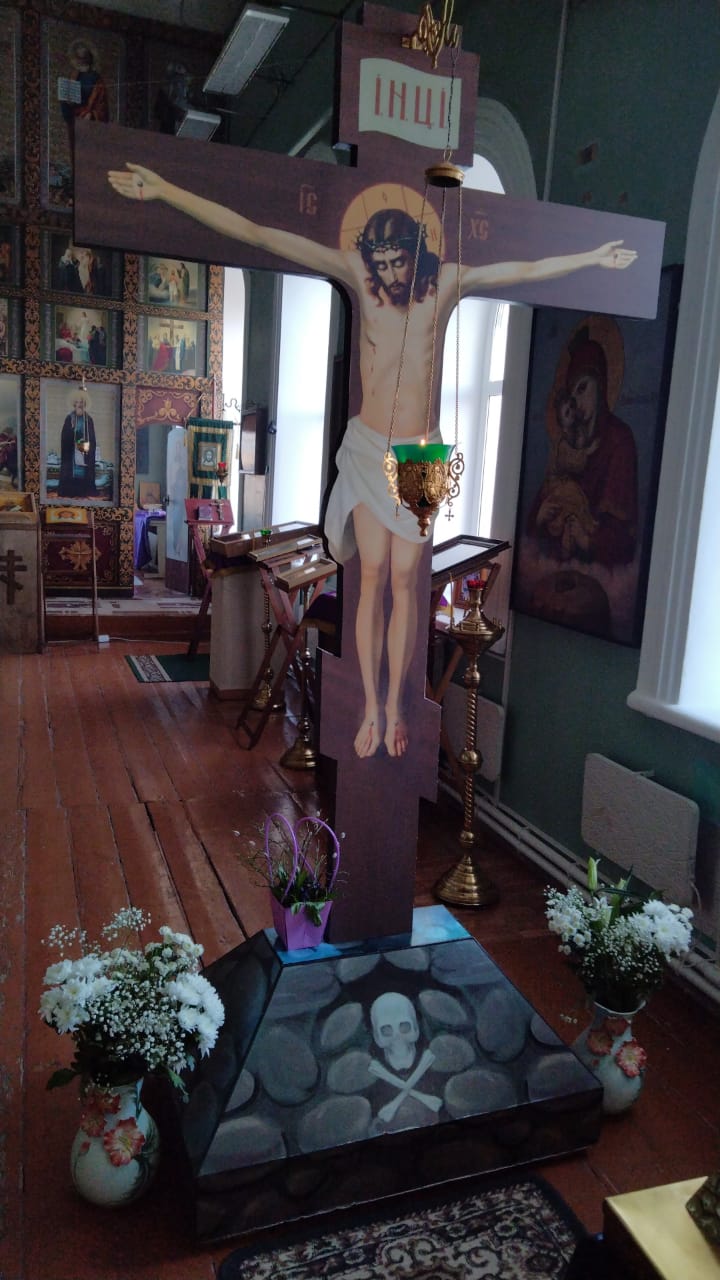 Вечерня (вынос Святой Плащаницы) 14 апреля 2023