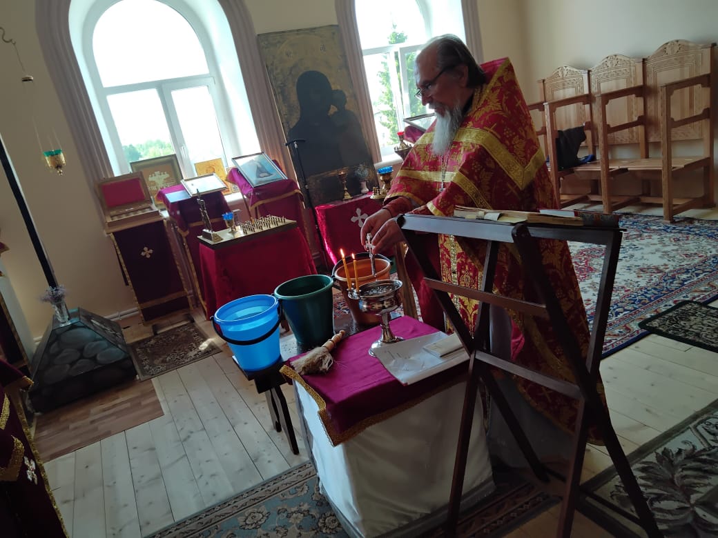 Малое освящение воды 29 мая 2024