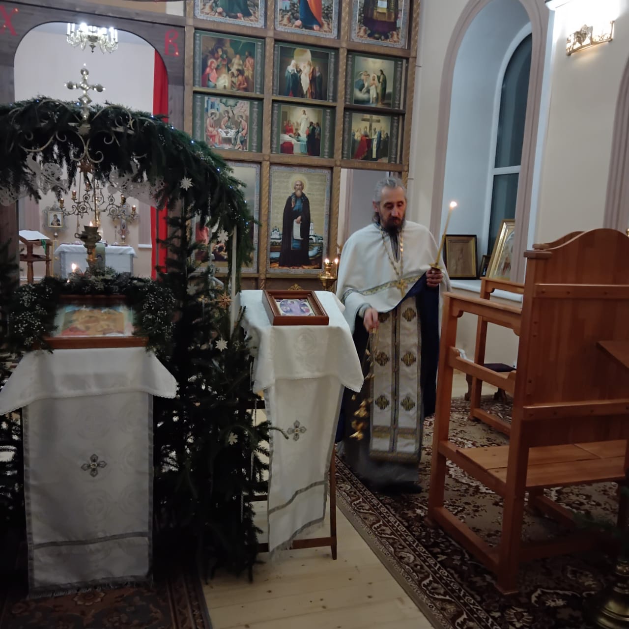 Божественная Литургия 12 января 2025