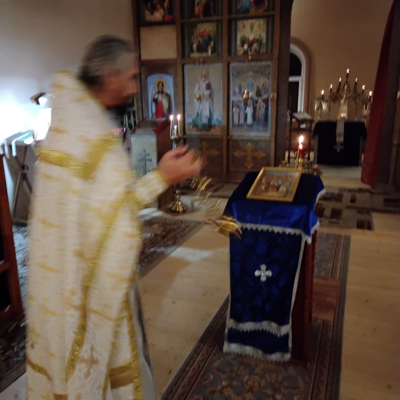 Всенощное бдение 20 ноября 2025