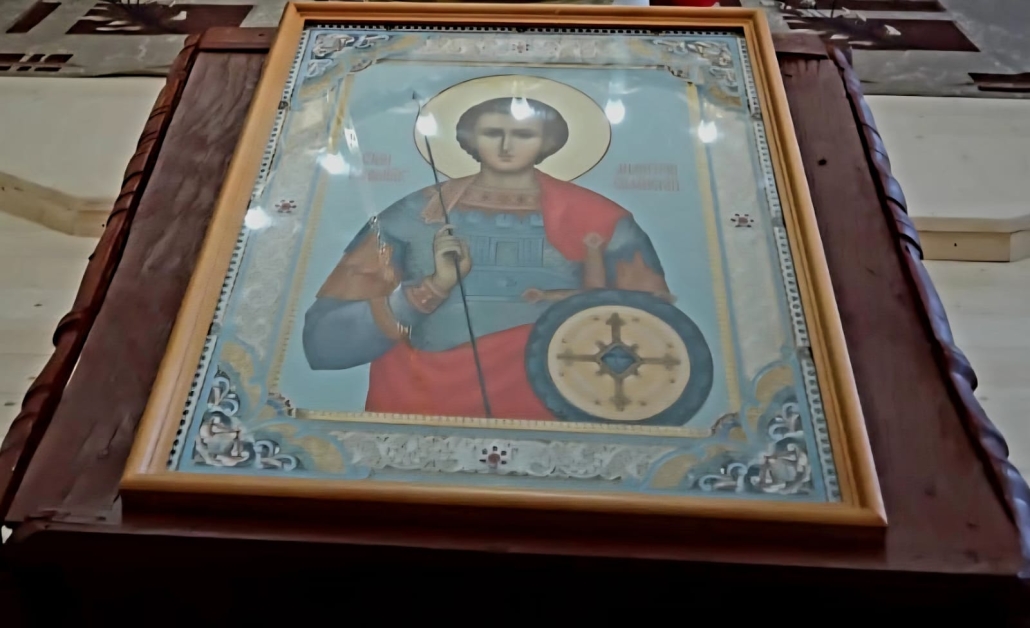 Великомученик Димитрий Солунский (Фессалоникийский), Мироточивый