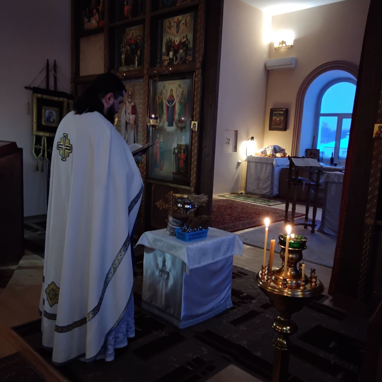 Всенощное бдение 14 февраля 2026